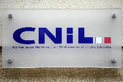 Le logo de la Cnil, le 29 janvier 2013 à Paris
