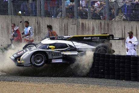 24h du Mans: une histoire de crashs!