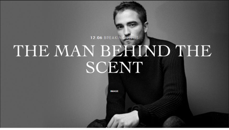Robert Pattinson pour Dior