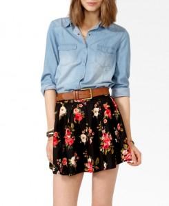 flower skirt