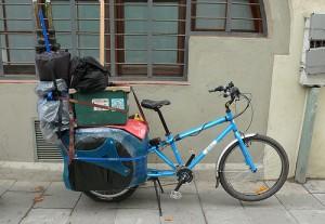 Le vélo électrique de Paul est un véritable cargo
