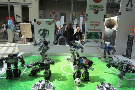 RoboBuilder et RQ HUNO à FUTUR EN SEINE 2013.