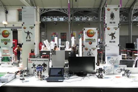 RoboBuilder et RQ HUNO à FUTUR EN SEINE 2013.