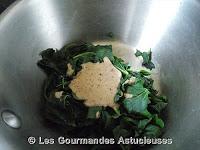 Duo de Chénopode sauce au tahin (vegétarien)