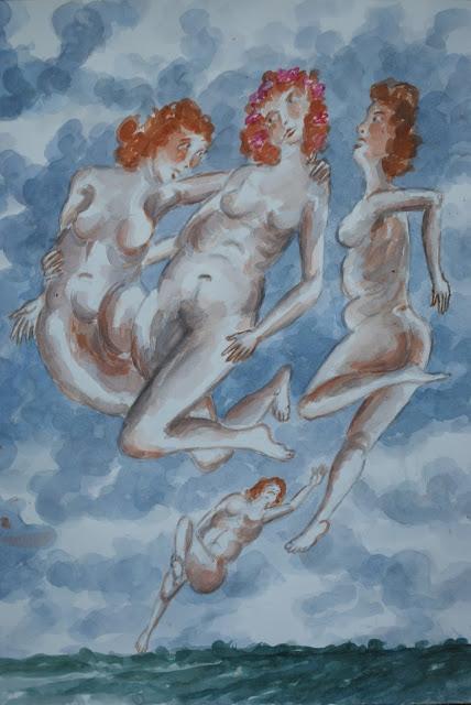 Juin, Neuried - Ortenau. Le ciel est calme sans alarme, N...