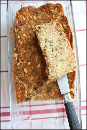 pain de tofu courgettes2