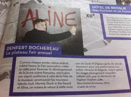 La fille qui ne voulait pas aller à la fête de la musique libe