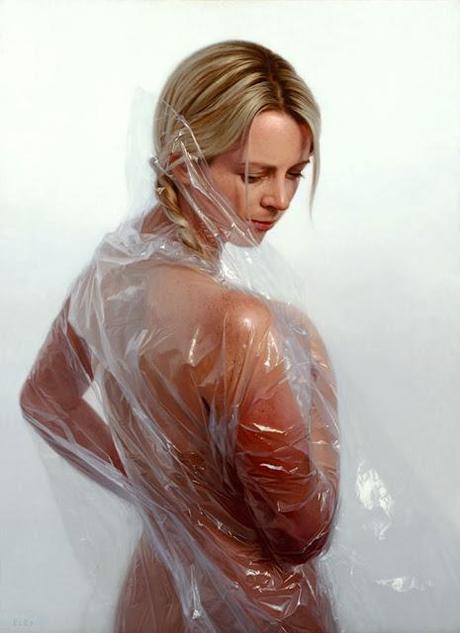 Les portraits hyper-réalistes de Robin Eley - Peinture