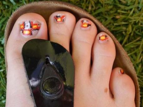 Le nail art, ça marche aussi pour les pieds ! - Charonbelli's blog beauté