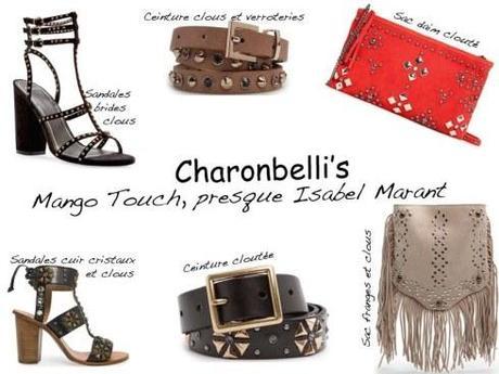 Mango Touch, presque Isabel Marant (*sélection shopping*) - Charonbelli's blog mode