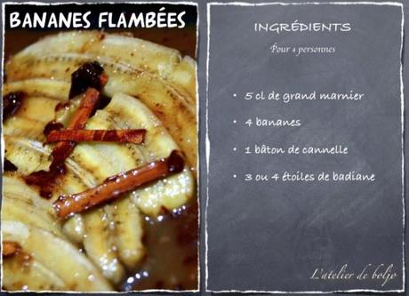 Bananes flambées aux épices 2