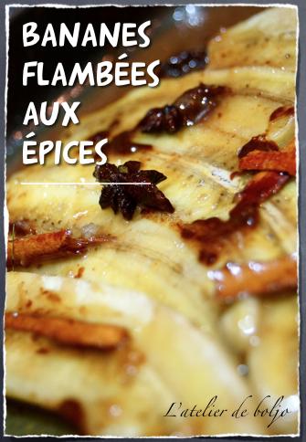 Bananes flambées aux épices 3