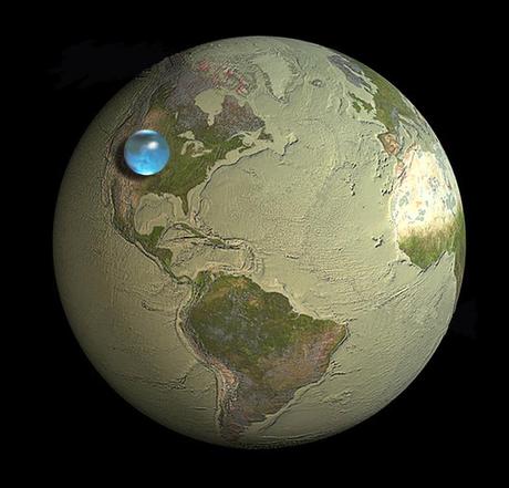 Volume d'eau global sur Terre