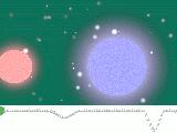 animation d'une étoile binaire