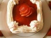 gâteau Délice mousse fraise-chocolat