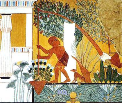 De l'ordre du divin, les travaux d'utilité publique, l'aménagement et l'entretien... En Égypte ancienne !