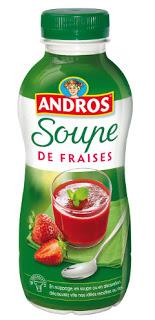 Que faire avec la Soupe de fraises Andros ?