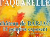 Premier salon d’aquarelle Barjac (Gard)