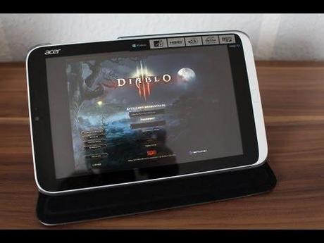 geek - acer ils ont teste diablo3 acer windows8 tablettes video diablo3