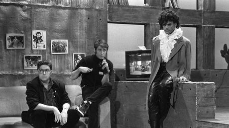 Antoine de Caunes, au milieu, était déjà dans le vent à l'époque. 