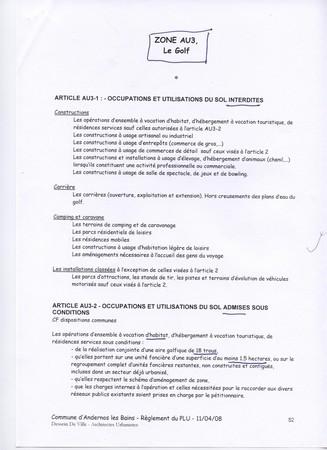 DISPOSITIONS_ZONE_AU_AU3_GOLF_p52_PLU_ANDERNOS