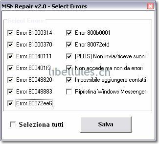 MSN E-Fix et MSN Repair