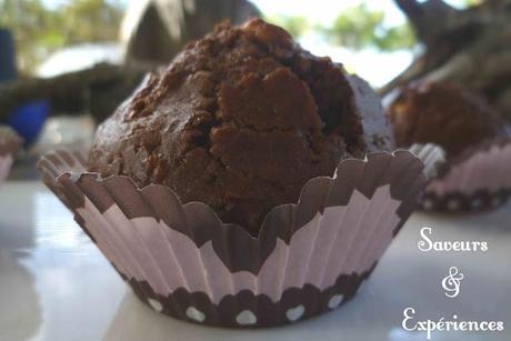 Cupcakes au Cacao & Pépites de Chocolat Blanc!