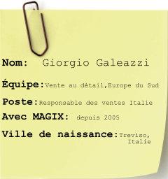 Giorgio Notiz FR Inside the MAGIX: Giorgio Galeazzi