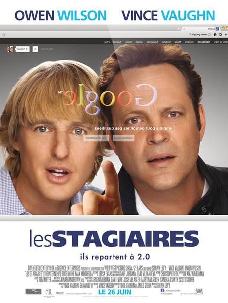 Les Stagiaires, mercredi au cinéma : découvrez un nouvel extrait avec Owen Wilson et Vince Vaughn !‏