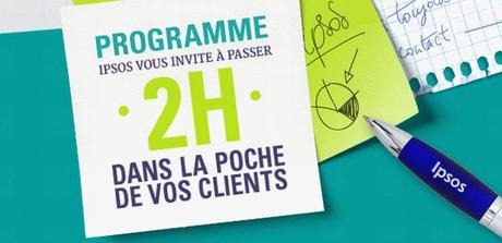 2H dans la poche de vos clients