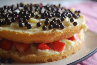 Cœur aux fraises (Sans beurre)