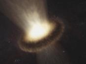 poussiéreuse régurgitation l’immense trou noir centre galaxie 3738