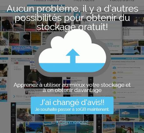 Etes-vous bien sur de ne pas vouloir profiter de notre super offre de stockage?