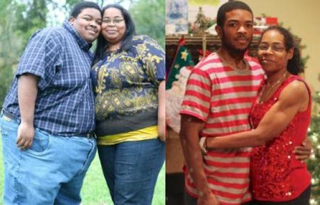 Un couple perd 230 kilos en deux ans (Angela + Willie Gillis)