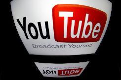 Le logo du site YouTube