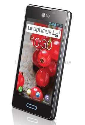 Test du smartphone LG Optimus L5 II LG-E460