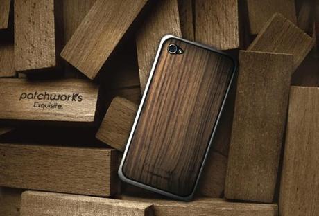 -75% sur les Bumpers Patchworks bois et carbone pour iPhone