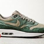 Nike Air Max 1 Green Suede