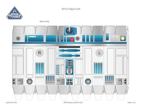 Papercraft R2-D2