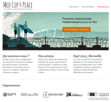 Med Cup 4 Peace : championnat de surf des pays méditerranéens