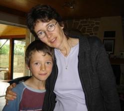 Owen et Marie, sa maman en 2007.
