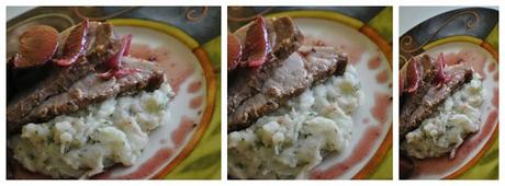 Rôti de longe de porc glacée au gingembre et aux prunes