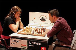 Echecs à Genève : la meilleure joueuse du monde Judit Polgar