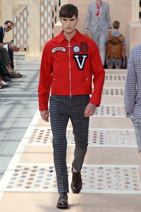 Le défilé Louis Vuitton homme pour l'été 2014...