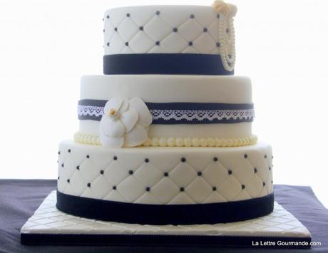 Le gâteau noir et blanc: effet matelassé et quelques explications (1ère  partie) - Paperblog
