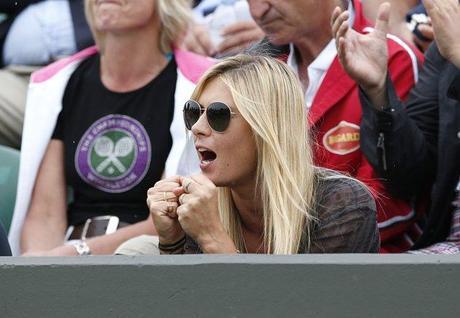 Maria reste à Wimbledon pour son homme
