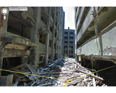 Une île japonaise abandonnée dans Google Street View