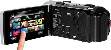 GZ GX1B Back Test : JVC Everio GZ GX1