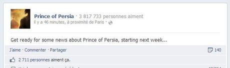 Prince of Persia : des infos la semaine prochaine