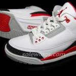 Air Jordan III Fire Red – nouvelles photos